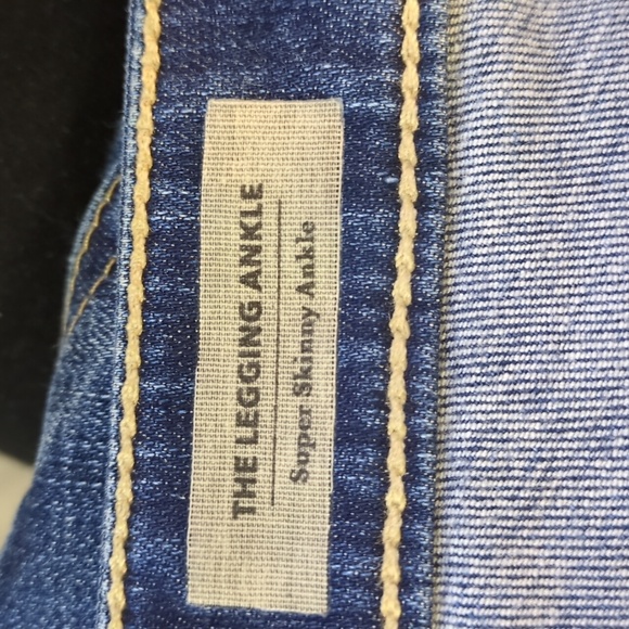 AG- Adriano Goldschmidt jeans color blue size 24R - Picture 5 of 7